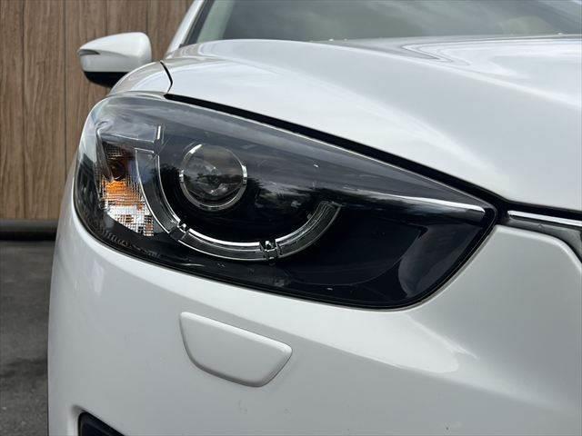 CX-5 XD Lパッケージ 黒本革シート 純正ナビ レーダークルーズコントロール シートヒーター バックカメラ 禁煙車 衝突軽減ブレーキ パワーシート LEDヘッドライト ETC BSM クリアランスソナー MTモード付(20枚目)