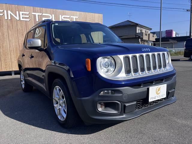 ジープ・レネゲード リミテッド　レーダークルーズコントロール　本革シート　パワーシート　シートヒーター　禁煙車　ＥＴＣ　コーナーセンサー　純正１７インチＡＷ　バックカメラ　アイドリングストップ　電動格納ミラー（14枚目）