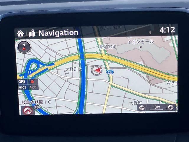 CX-3 XD プロアクティブ Sパッケージ 禁煙車 衝突軽減ブレーキ 純正SDナビ バックカメラ フルセグTV Bluetooth LEDヘッドライト レーダークルーズコントロール シートヒーター パワーシート クリアランスソナー スマートキー(4枚目)