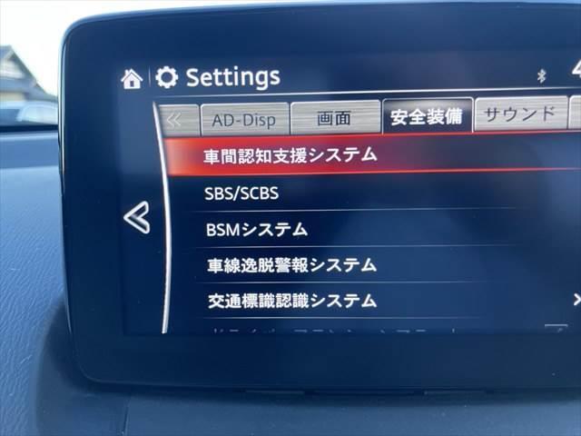 CX-3 XD プロアクティブ Sパッケージ 禁煙車 衝突軽減ブレーキ 純正SDナビ バックカメラ フルセグTV Bluetooth LEDヘッドライト レーダークルーズコントロール シートヒーター パワーシート クリアランスソナー スマートキー(6枚目)