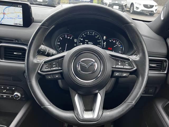 CX-5 XD エクスクルーシブモード 純正SDナビ 本革シート 全方位カメラ レーダークルーズコントロール シートエアコン クリアランスソナー フルセグ LEDヘッドライト 禁煙車 ETC パワーシート 純正19インチAW 電動リアゲート(14枚目)