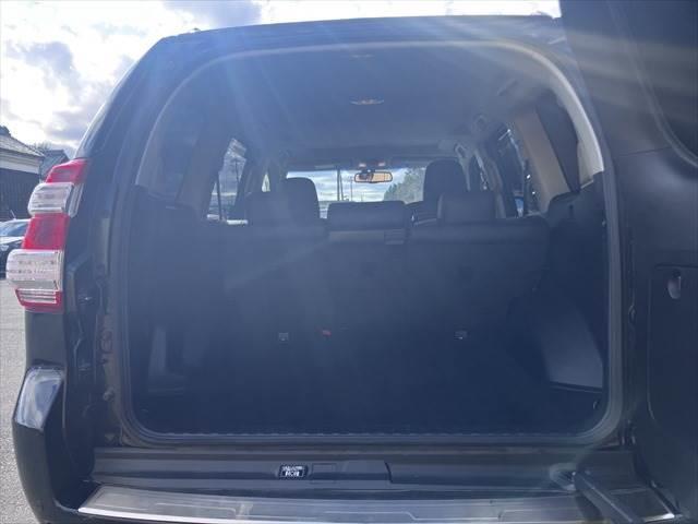 ランドクルーザープラド TX Lパッケージ サンルーフ 純正SDナビ 本革シート バックカメラ サイドカメラ 禁煙車 クルーズコントロール フルセグTV LEDヘッドライト パワーシート シートヒーター 4WD ETC2.0 純正17インチAW(10枚目)