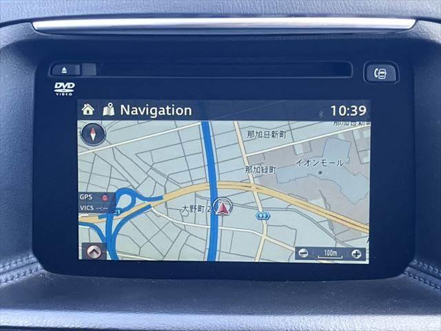 ＣＸ－５ ＸＤ　プロアクティブ　純正ナビ　レーダークルーズコントロール　バックカメラ　衝突軽減ブレーキ　コーナーセンサー　禁煙車　ブルートゥース　フルセグ　ＵＳＢポート付　ＥＴＣ　ＬＥＤヘッドライト　スマートキー　ＭＴモード付（4枚目）