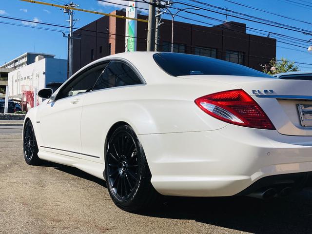 ＣＬ６３　ＡＭＧ　禁煙車　最終ＮＡエンジン　Ｍ１５６　ＣＬ６３　ＡＭＧ　左ハンドル　スペアキー　ローダウン　ナイトビューモニター　デビルセンターマフラー　エントラントランプ　イルミスカッフプレート　走行中地デジ視聴可(16枚目)