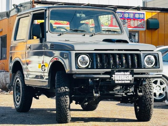 ジムニー ＨＣ　ＪＢ６４全塗装／増しリーフリフトアップ／ＬＥＤヘッドライト／ＬＥＤテールランプ／縞板ドアトリム／タイミングベルト交換済／圧縮測定済／オープンカントリーＭＴ／ＷＯＲＫ１６インチ／ディープコーンハンドル（9枚目）