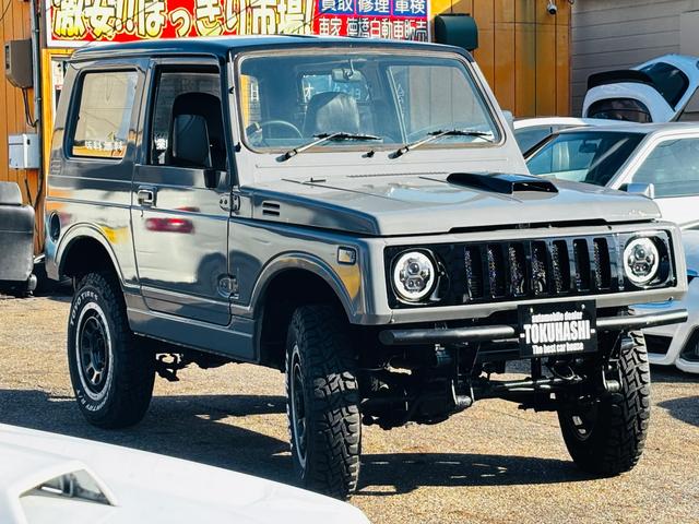 ジムニー ＨＣ　ＪＢ６４全塗装／増しリーフリフトアップ／ＬＥＤヘッドライト／ＬＥＤテールランプ／縞板ドアトリム／タイミングベルト交換済／圧縮測定済／オープンカントリーＭＴ／ＷＯＲＫ１６インチ／ディープコーンハンドル（10枚目）