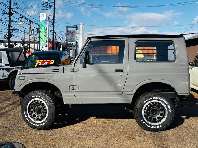 ジムニー ＨＣ　ＪＢ６４全塗装／増しリーフリフトアップ／ＬＥＤヘッドライト／ＬＥＤテールランプ／縞板ドアトリム／タイミングベルト交換済／圧縮測定済／オープンカントリーＭＴ／ＷＯＲＫ１６インチ／ディープコーンハンドル（12枚目）