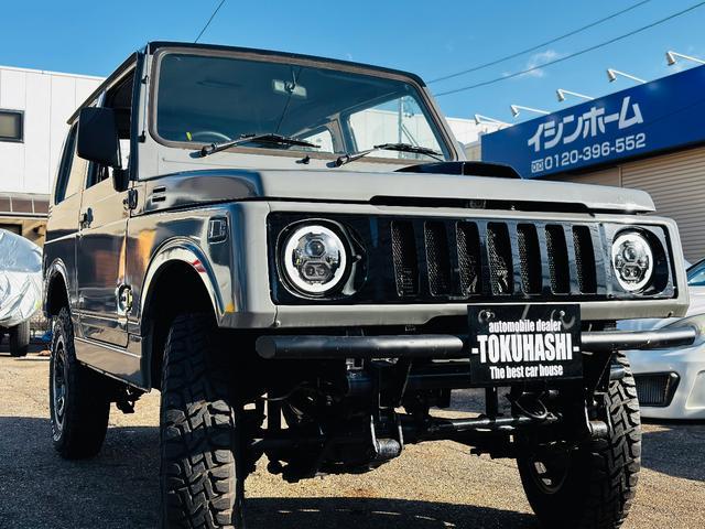 ジムニー ＨＣ　ＪＢ６４全塗装／増しリーフリフトアップ／ＬＥＤヘッドライト／ＬＥＤテールランプ／縞板ドアトリム／タイミングベルト交換済／圧縮測定済／オープンカントリーＭＴ／ＷＯＲＫ１６インチ／ディープコーンハンドル（21枚目）