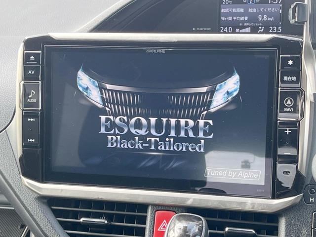 エスクァイア Gi ブラックテーラード 禁煙車 純正ナビ バックカメラ ドライブレコーダー ETC プリクラッシュセーフティ HIDヘッドライト 純正16インチアルミホイール クルーズコントロール オートエアコン(3枚目)