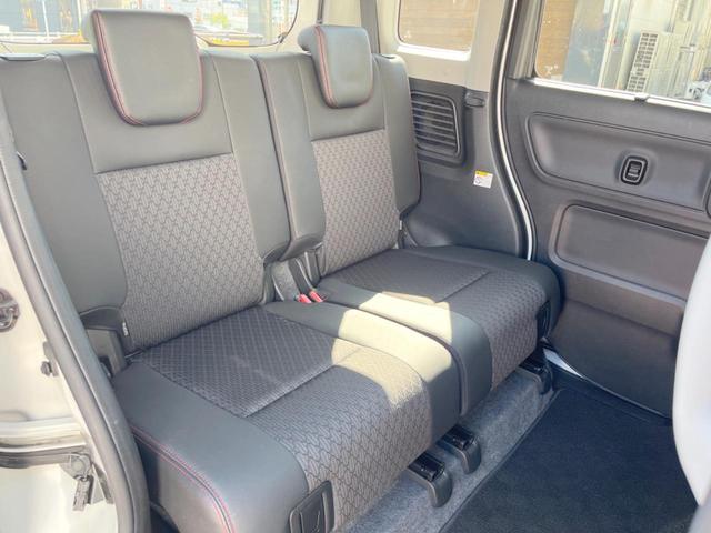 スペーシアカスタム ハイブリッドXSターボ 両側電動ドア 純正SDナビ バックカメラ 衝突被害軽減システム レーダークルーズ ハーフレザーシート シートヒーター コーナーセンサー スマートキー LEDヘッド ビルトインETC オートハイビーム(9枚目)