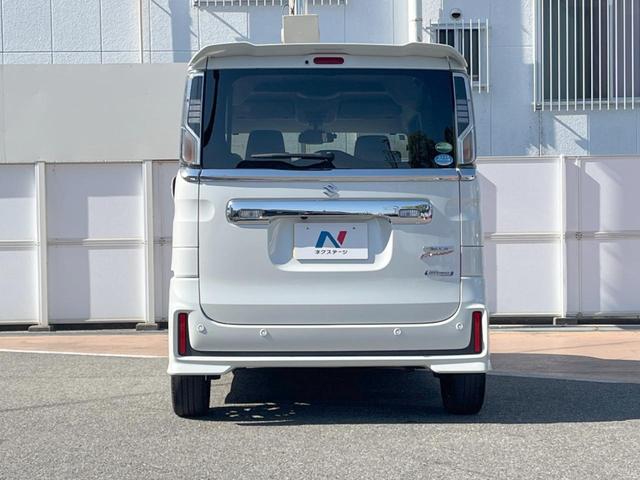 スペーシアカスタム ハイブリッドXSターボ 両側電動ドア 純正SDナビ バックカメラ 衝突被害軽減システム レーダークルーズ ハーフレザーシート シートヒーター コーナーセンサー スマートキー LEDヘッド ビルトインETC オートハイビーム(15枚目)