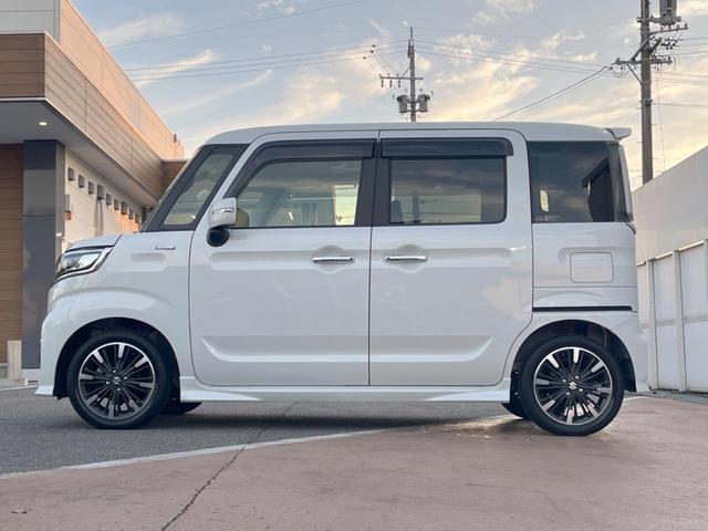 スペーシアカスタム ハイブリッドXSターボ 両側電動ドア 純正SDナビ バックカメラ 衝突被害軽減システム レーダークルーズ ハーフレザーシート シートヒーター コーナーセンサー スマートキー LEDヘッド ビルトインETC オートハイビーム(27枚目)