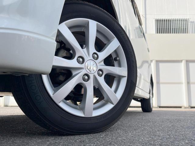 ワゴンR FXリミテッド 禁煙車 SDナビ ETC セーフティサポート キーレススタートシステム オートエアコン HIDヘッドライト 純正14インチアルミホイール アイドリングストップ ヘッドライトリベライザー(13枚目)