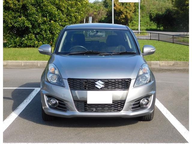 スイフトスポーツ ベースグレード　ディスチャージヘッドランプ装着車　６ＭＴ／クルーズコントロール／社外マフラー／純正アルミ／オートライト／プッシュスタート／バックカメラ／ＥＴＣ／Ｂｌｕｅｔｏｏｔｈ／ＴＶ／ナビ／ＤＶＤ／横滑り抑制／保証付／車検２年（2枚目）