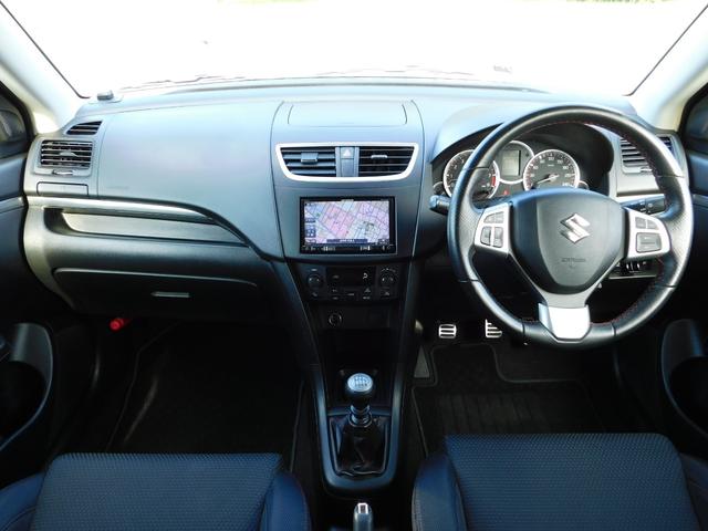 スイフトスポーツ ベースグレード　ディスチャージヘッドランプ装着車　６ＭＴ／クルーズコントロール／社外マフラー／純正アルミ／オートライト／プッシュスタート／バックカメラ／ＥＴＣ／Ｂｌｕｅｔｏｏｔｈ／ＴＶ／ナビ／ＤＶＤ／横滑り抑制／保証付／車検２年（27枚目）