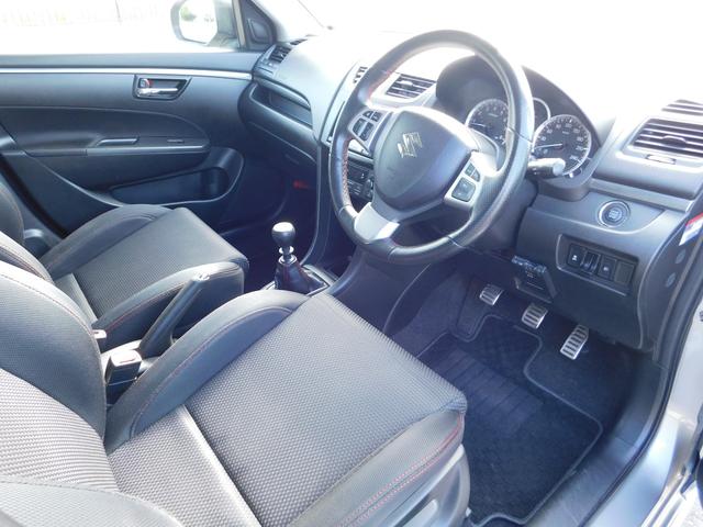 スイフトスポーツ ベースグレード　ディスチャージヘッドランプ装着車　６ＭＴ／クルーズコントロール／社外マフラー／純正アルミ／オートライト／プッシュスタート／バックカメラ／ＥＴＣ／Ｂｌｕｅｔｏｏｔｈ／ＴＶ／ナビ／ＤＶＤ／横滑り抑制／保証付／車検２年（38枚目）