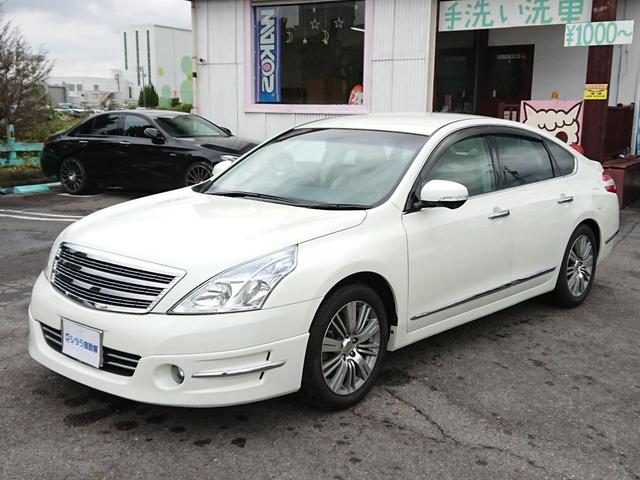 ティアナ アクシス 本革シート フジツボマフラー インテリキー カーナビ バックカメラ パワーシート シートヒーター&エアコン(10枚目)