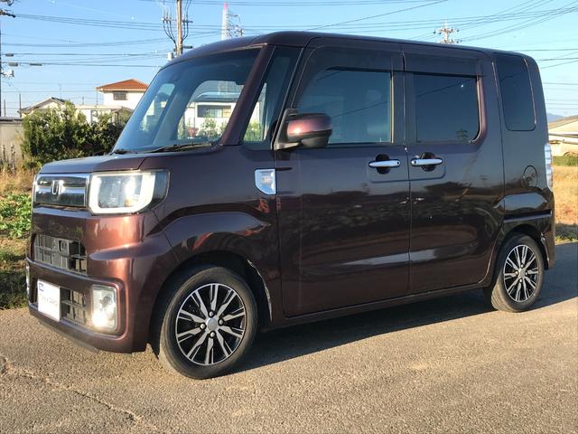 ウェイク ＧターボＳＡＩＩ　スマートキー　プッシュスタート　ＬＥＤヘッドライト　両側パワースライドドア　アイドリングストップ　社外メモリーナビ　フルセグＴＶ　ＤＶＤ　バックカメラ　ステアリングリモコン　ＥＴＣ　タイミングチェーン（9枚目）