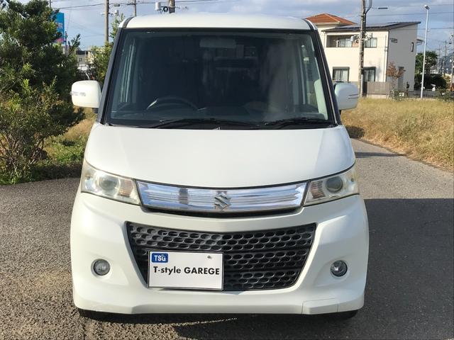 パレットSW XS スマートキー プッシュスタート HID パワースライドドア 社外14インチAW 社外HDDナビ フルセグTV Bluetooth ミュージックサーバー DVD ETC タイミングチェーン(2枚目)