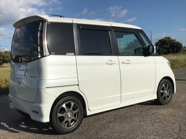 パレットSW XS スマートキー プッシュスタート HID パワースライドドア 社外14インチAW 社外HDDナビ フルセグTV Bluetooth ミュージックサーバー DVD ETC タイミングチェーン(14枚目)