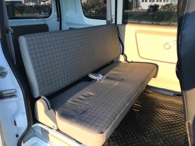 スクラム PA ハイルーフ 5速ミッション コンビハンドル ローダウン 社外15インチAW レザー調シートカバー 社外メモリーナビ 地デジTV DVD 最大積載量350kg タイミングチェーン(7枚目)