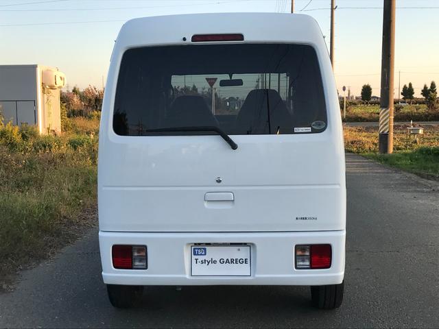 スクラム PA ハイルーフ 5速ミッション コンビハンドル ローダウン 社外15インチAW レザー調シートカバー 社外メモリーナビ 地デジTV DVD 最大積載量350kg タイミングチェーン(15枚目)