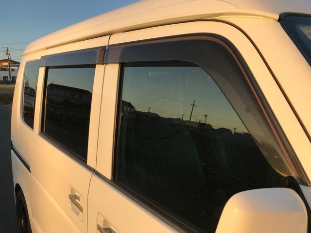 スクラム PA ハイルーフ 5速ミッション コンビハンドル ローダウン 社外15インチAW レザー調シートカバー 社外メモリーナビ 地デジTV DVD 最大積載量350kg タイミングチェーン(32枚目)