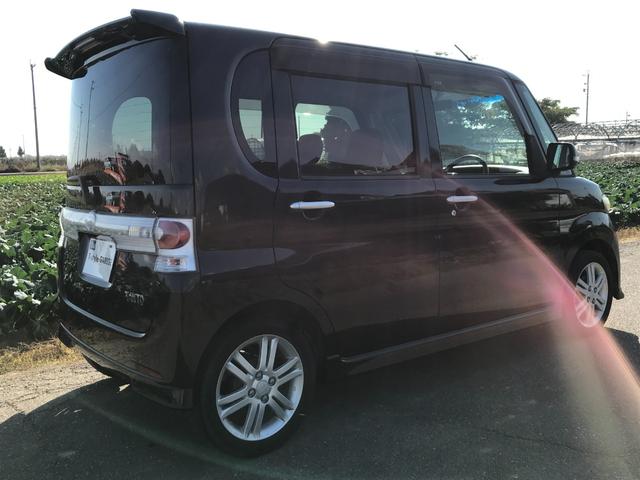 タント カスタムVセレクションターボ スマートキー パワースライド ピラーレス HID 社外ナビ DVD ドアミラーウィンカー オートエアコン タイミングチェーン(14枚目)