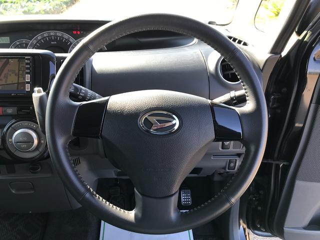 タント カスタムVセレクションターボ スマートキー パワースライド ピラーレス HID 社外ナビ DVD ドアミラーウィンカー オートエアコン タイミングチェーン(21枚目)