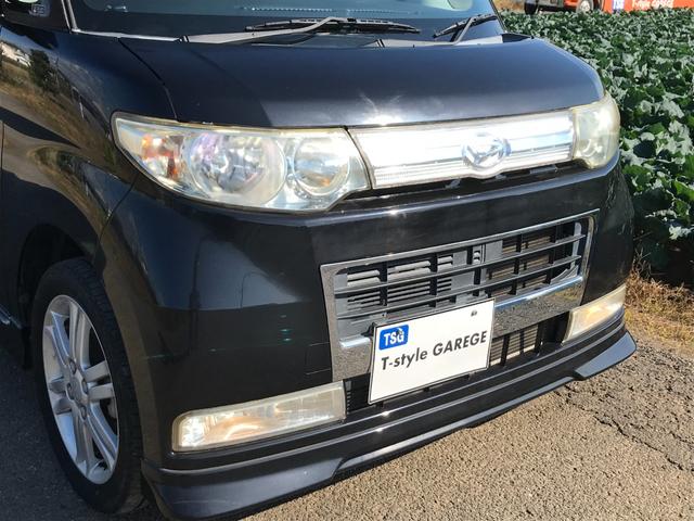 タント カスタムVセレクションターボ スマートキー パワースライド ピラーレス HID 社外ナビ DVD ドアミラーウィンカー オートエアコン タイミングチェーン(33枚目)