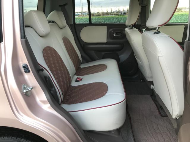 アルトラパンショコラ Ｘ　スマートキー　プッシュスタート　アイドリングストップ　純正１４インチＡＷ　ＨＩＤ　専用レザーシート　スマホ連携ナビ　地デジＴＶ　Ｂｌｕｅｔｏｏｔｈ　ＥＴＣ　バックカメラ　タイミングチェーン（7枚目）