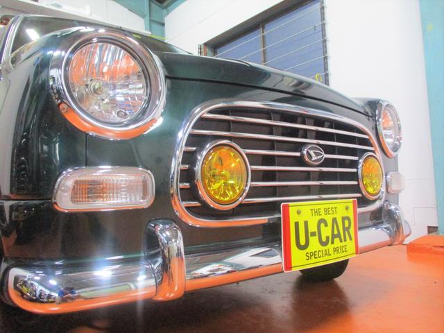 ミニライトスペシャル イエローフォグ/電格ミラー/ホワイトルーフ/USホイールキャップ/禁煙車/キーレス/ディーラー下取り/ブリティッシュグリーンマイカ(5枚目)