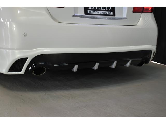 フーガ 250GT タイプP フルエアロ 新品フルタップ式車高調 SSR20インチ 黒革シート HDDナビ DVD再生 地デジ ELスカッフプレート LEDフォグ インフィニティエンブレム 新品タイヤ 2カラーLEDフォグ(11枚目)