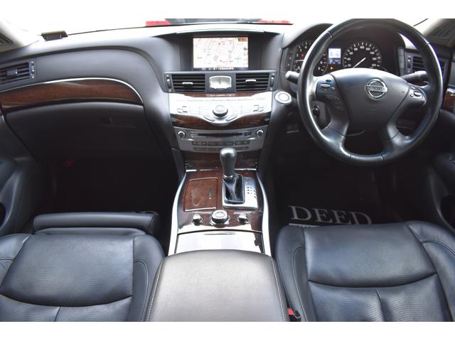 フーガ 250GT タイプP フルエアロ 新品フルタップ式車高調 SSR20インチ 黒革シート HDDナビ DVD再生 地デジ ELスカッフプレート LEDフォグ インフィニティエンブレム 新品タイヤ 2カラーLEDフォグ(60枚目)