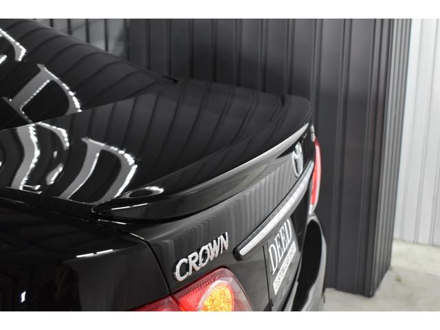 クラウン アスリート　後期型　２５００ｃｃ　黒革エアーシート　フルタップ式車高調　ＷＥＤマーベリック２０インチ　新品タイヤ　ＴＲＤエアロ　ウィなｋ－ミラー　ＨＤＤナビ　地デジ　ＤＶＤ再生　ミュージックサーバー　ＥＴＣ（20枚目）