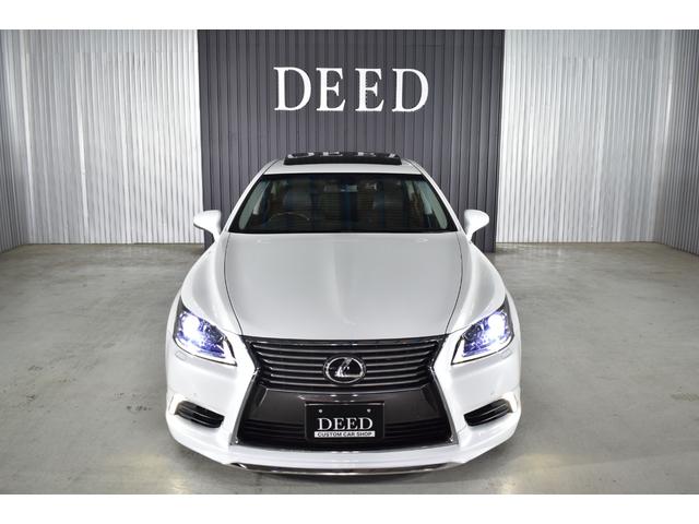 ＬＳ ＬＳ４６０　バージョンＣ　後期型　黒革エアーシート　サンルーフ　フルエアロ　ＷＯＲＫデュランダル２０ＡＷ　新品タイヤ　ＬＥＤフォグ　エアサスコントローラー　地デジ　ＤＶＤ再生　ＢＳＭ　イージークローザードア　クリアランスソナー（25枚目）