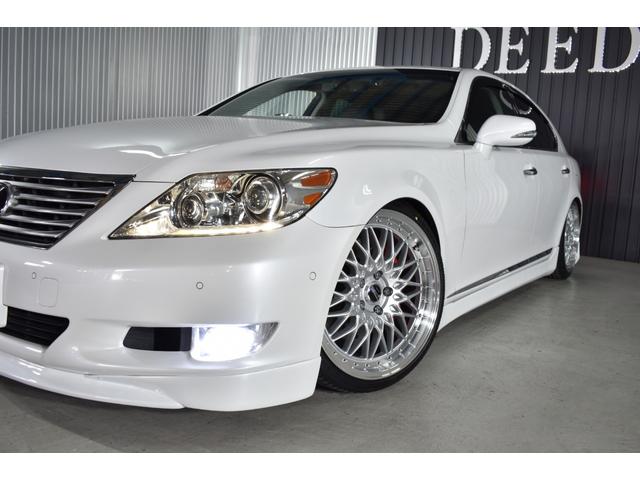 ＬＳ ＬＳ４６０　バージョンＣ　Ｉパッケージ　中期型　黒革エアーシート　サンルーフ　フルエアロ　エアサスコントローラー　新品シュタイナー２０ｉｎ　新品タイヤ　ＬＥＤフォグ　ウィンカーミラー　ＨＤＤ　ドラレコ　地デジ　ＤＶＤ再生　Ｂｌｕｅｔｏｏｔｈ（27枚目）