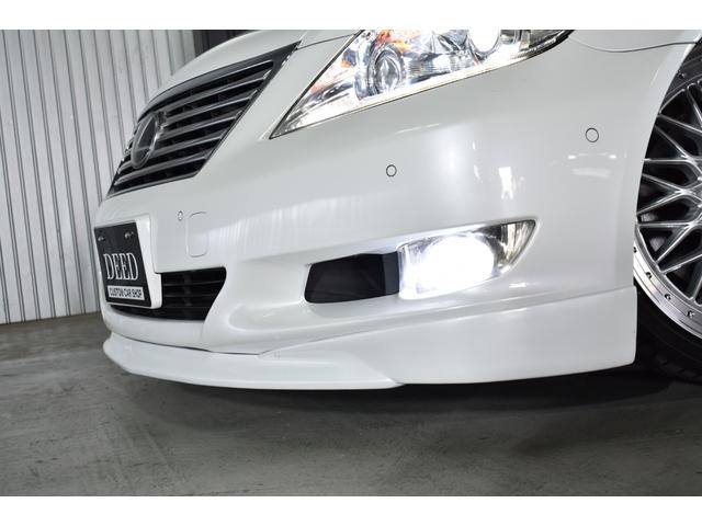 ＬＳ ＬＳ４６０　バージョンＣ　Ｉパッケージ　中期型　黒革エアーシート　サンルーフ　フルエアロ　エアサスコントローラー　新品シュタイナー２０ｉｎ　新品タイヤ　ＬＥＤフォグ　ウィンカーミラー　ＨＤＤ　ドラレコ　地デジ　ＤＶＤ再生　Ｂｌｕｅｔｏｏｔｈ（33枚目）