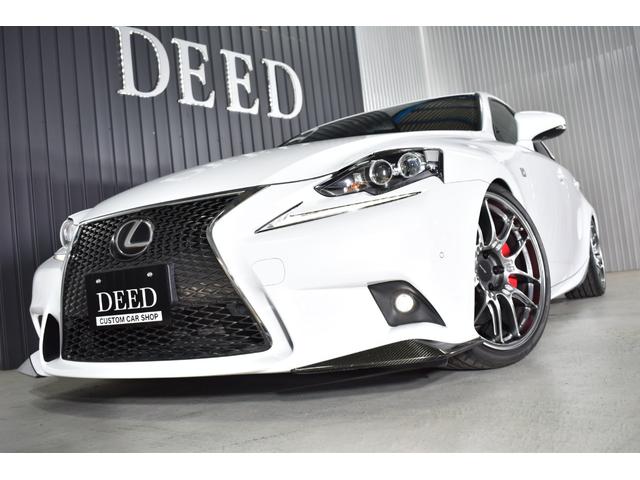 IS IS200t Fスポーツ 2000ccターボ 1オーナー車 禁煙車 赤革エアーシート サンルーフ 純正マルチ 新品フルタップ式車高調 エンケイ19インチ トランクスポイラー エアロ DVD再生 地デジ Bluetooth接続(22枚目)