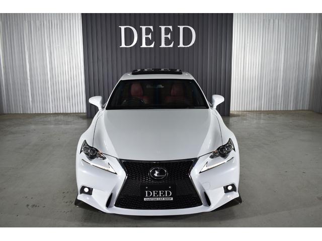 IS IS200t Fスポーツ 2000ccターボ 1オーナー車 禁煙車 赤革エアーシート サンルーフ 純正マルチ 新品フルタップ式車高調 エンケイ19インチ トランクスポイラー エアロ DVD再生 地デジ Bluetooth接続(26枚目)