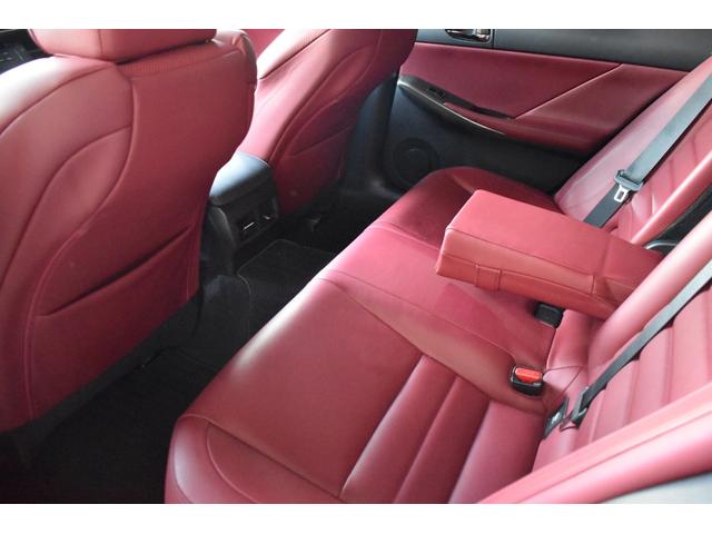 IS IS200t Fスポーツ 2000ccターボ 1オーナー車 禁煙車 赤革エアーシート サンルーフ 純正マルチ 新品フルタップ式車高調 エンケイ19インチ トランクスポイラー エアロ DVD再生 地デジ Bluetooth接続(49枚目)