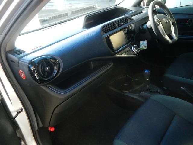 アクア Ｓ　ナビ　バックカメラ　Ｂｌｕｅｔｏｏｔｈ　ＥＴＣ　ドライブレコーダー前後（12枚目）