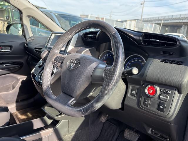 ウィッシュ １．８Ｓモノトーン　プッシュスタート　３列シート　ＴＶナビ　スマートキー　Ｂｌｕｅｔｏｏｔｈ接続　ハーフレザーシート　オートライトシステム　パワーステアリング（52枚目）