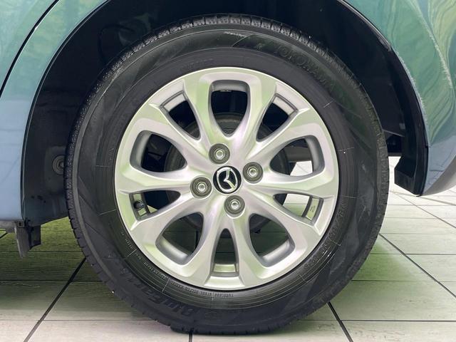 デミオ XD ターボ 純正ナビ 衝突被害軽減システム レーダークルーズ 禁煙車 スマートキー LEDヘッド ETC オートライト オートエアコン 15インチ純正アルミ Bluetooth再生(31枚目)