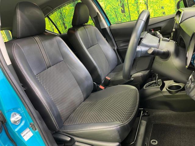 アクア クロスオーバー 純正SDナビ バックカメラ 衝突被害軽減システム 禁煙車 ハーフレザーシート スマートキー ビルトインETC オートハイビーム オートライト オートエアコン 純正16インチアルミ Bluetooth(8枚目)