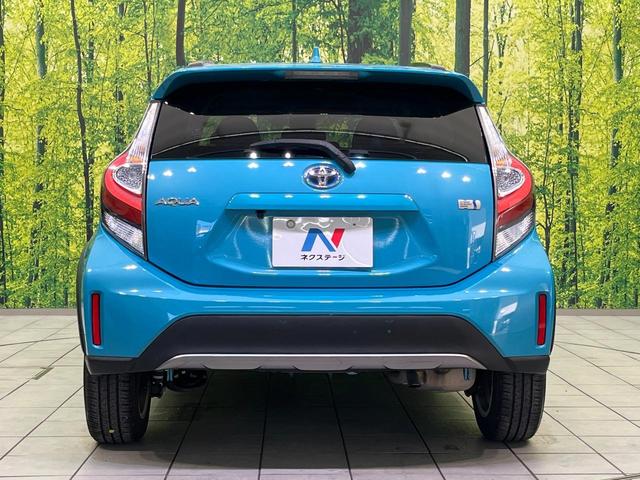 アクア クロスオーバー 純正SDナビ バックカメラ 衝突被害軽減システム 禁煙車 ハーフレザーシート スマートキー ビルトインETC オートハイビーム オートライト オートエアコン 純正16インチアルミ Bluetooth(15枚目)