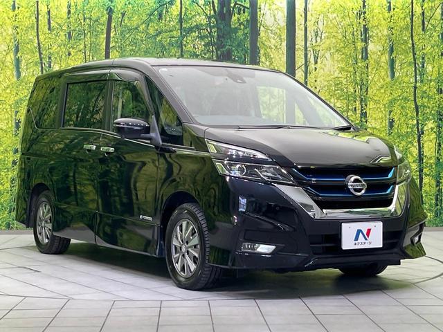 セレナ e-パワー ハイウェイスターV 両側電動ドア 純正9型ナビ 後席モニター 全周囲カメラ 衝突被害軽減システム レーダークルーズ 禁煙車 コーナーセンサー スマートキー LEDヘッド ビルトインETC パークアシスト オートライト(17枚目)