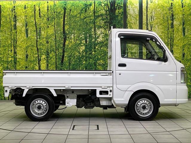 キャリイトラック KCエアコン・パワステ 4WD 衝突被害軽減システム オートライト 車線逸脱警報 エアコン オーディオ ドアバイザー パワステ(23枚目)