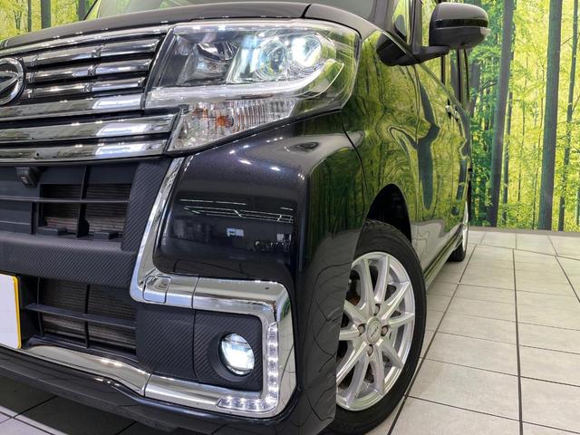 タント カスタムＸ　トップエディションリミテッドＳＡＩＩＩ　両側電動ドア　全周囲カメラ　衝突被害軽減システム　ハーフレザーシート　シートエアコン　スマートキー　ＬＥＤヘッド　車線逸脱警報　オートライト　デュアルエアコン　ＣＤ　ＤＶＤ再生　地デジ　ＬＥＤフォグ（12枚目）