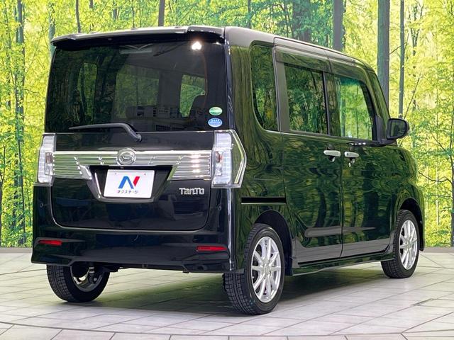 タント カスタムＸ　トップエディションリミテッドＳＡＩＩＩ　両側電動ドア　全周囲カメラ　衝突被害軽減システム　ハーフレザーシート　シートエアコン　スマートキー　ＬＥＤヘッド　車線逸脱警報　オートライト　デュアルエアコン　ＣＤ　ＤＶＤ再生　地デジ　ＬＥＤフォグ（43枚目）